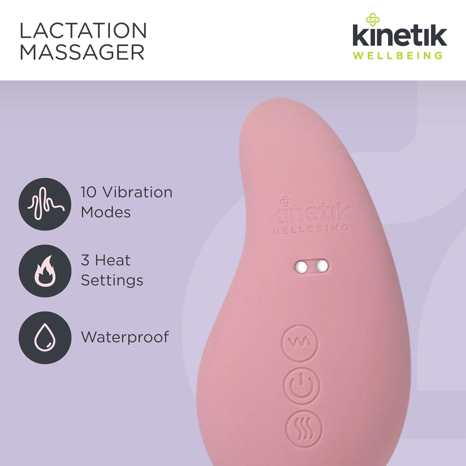 Kinetik Wellbeing Lactation Massager - Image 3
