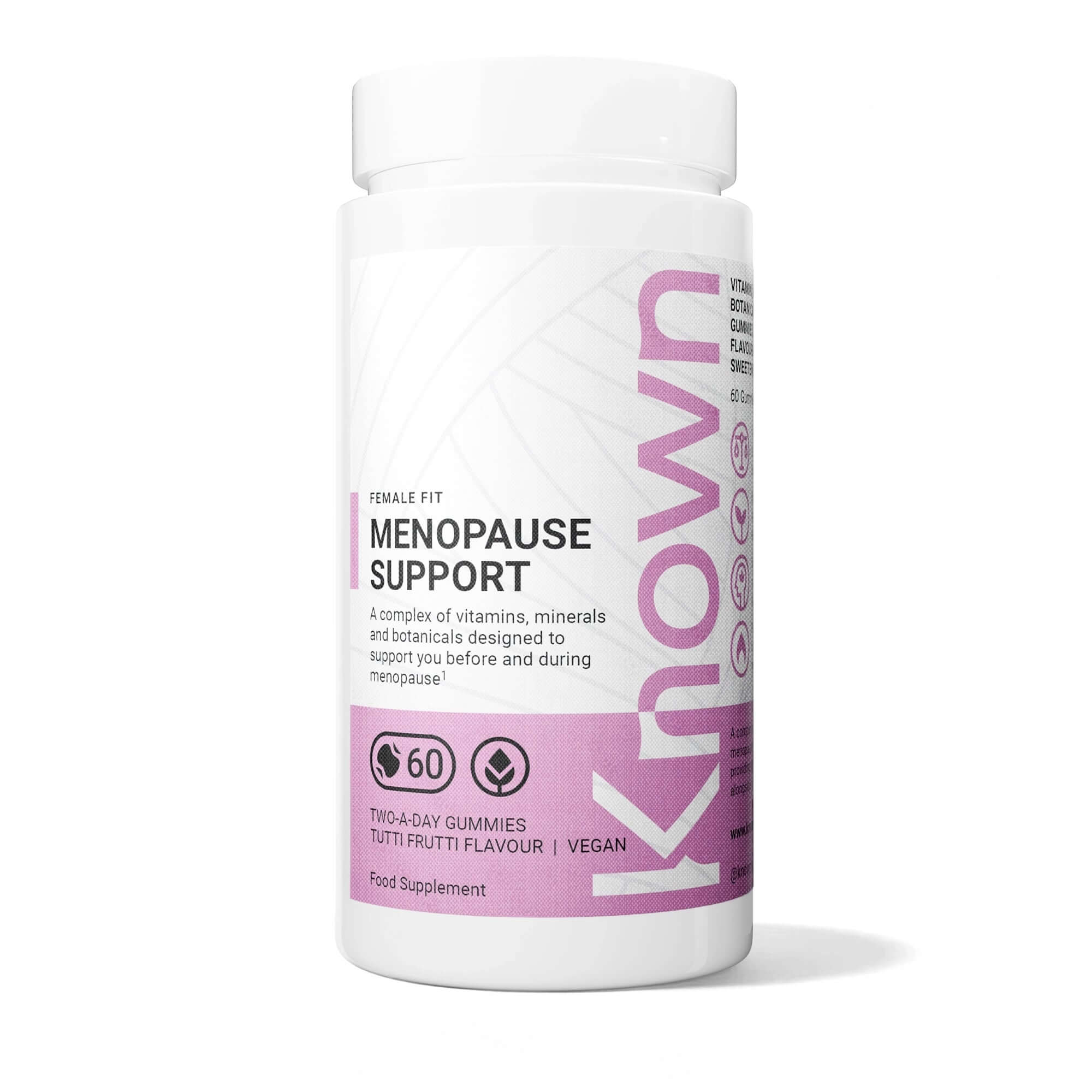 Known Nutrition Menopause Support 60 Gummies