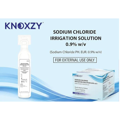 Knoxzy Sodium Chloride Irrigation Solution 0.9% 20ml x25 Vials - Image 4