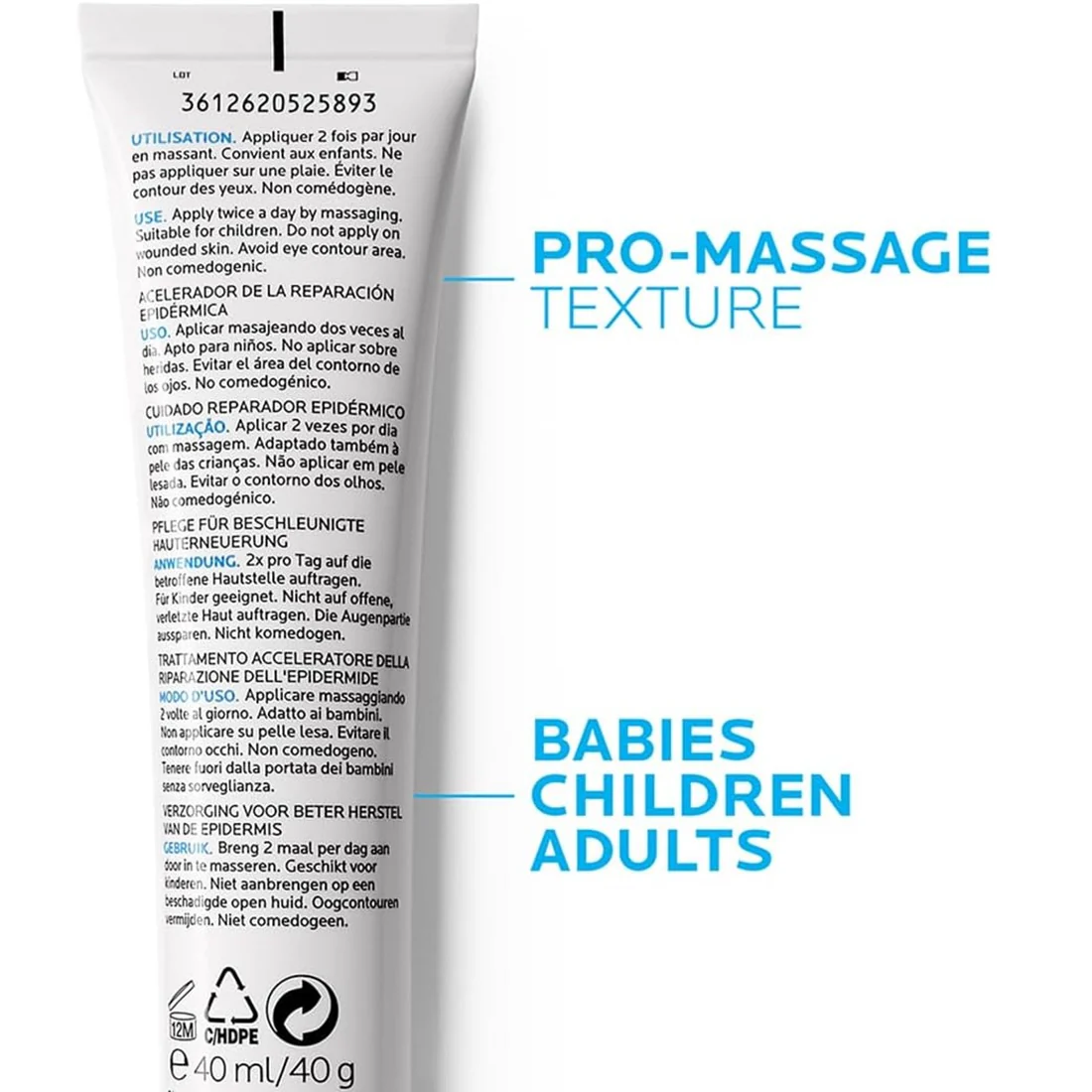 La Roche Posay Cicaplast Gel B5 Repairing Treatment 40ml - Image 3