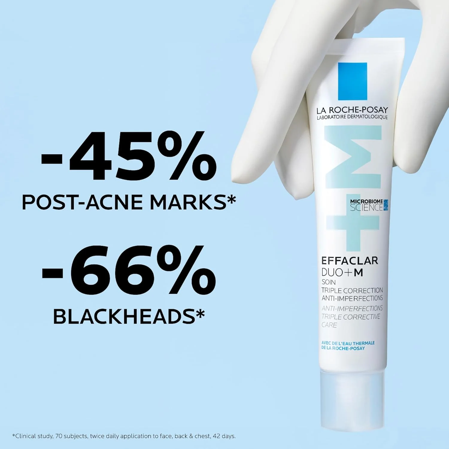 La Roche Posay Effaclar Duo+M Anti Blemish Corrective Moisturiser 40ml - Image 4