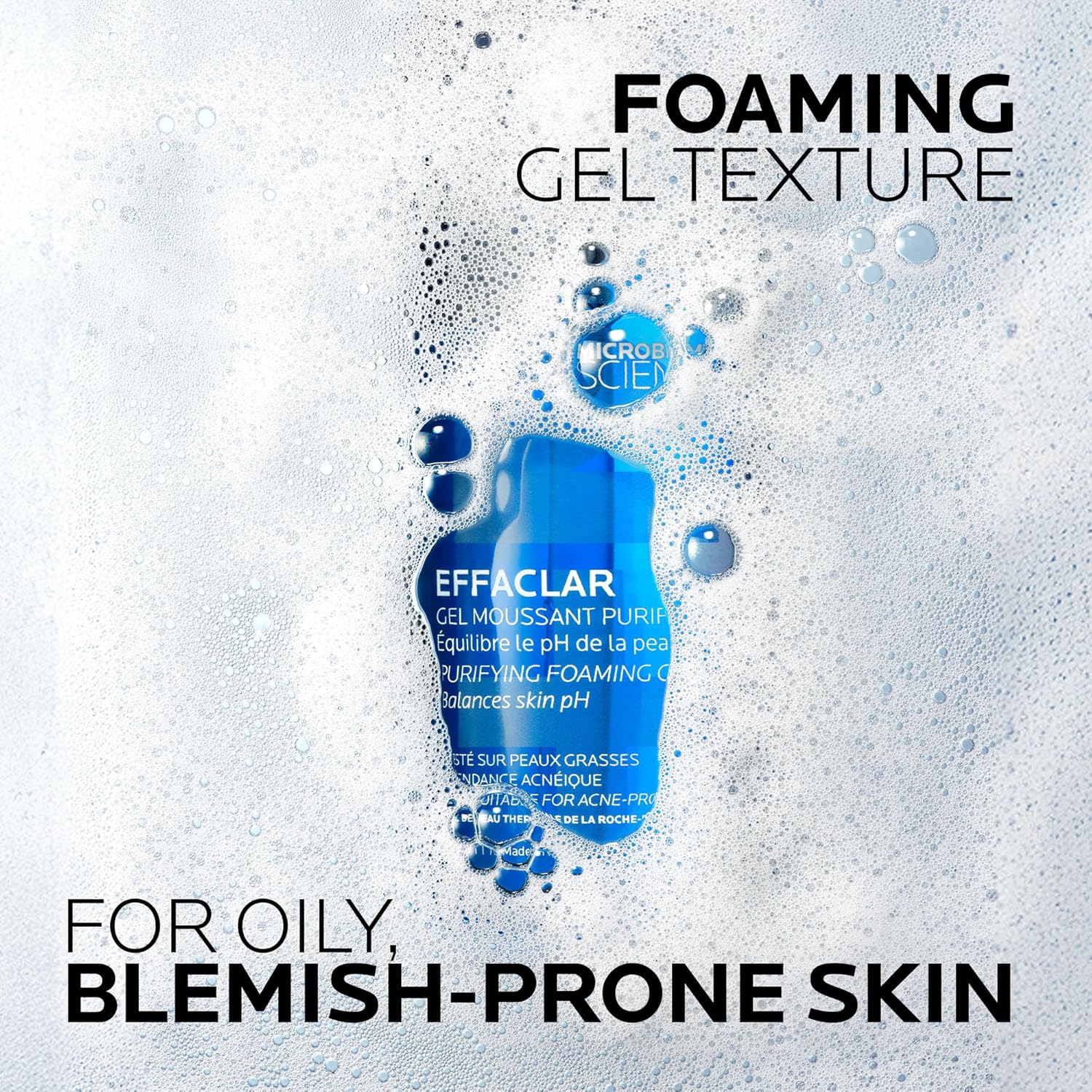 La Roche Posay Effaclar Purifying Foaming Gel Cleanser 400ml - Image 5