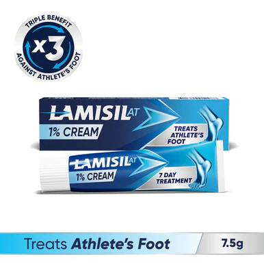 Lamisil AT 1% Athletes Foot Cream 7.5g