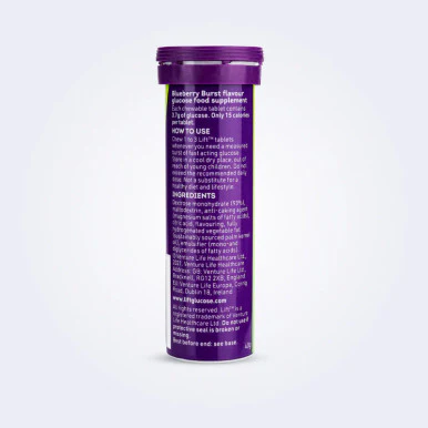 Lift Glucose Chews Blueberry Tube 10 - Image 4