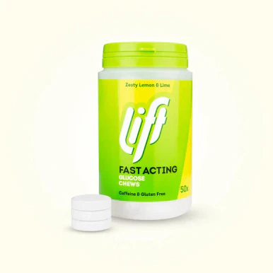 Lift Glucose Chews Lemon Lime Jar 50