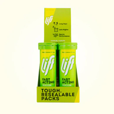 Lift Glucose Chews Lemon Lime Tube 10 - Image 3