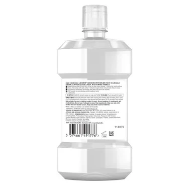 Listerine Advanced White Mouthwash Spearmint 500ml - Image 2