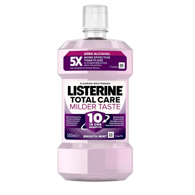 Listerine Total Care Zero Mouthwash Smooth Mint 500ml