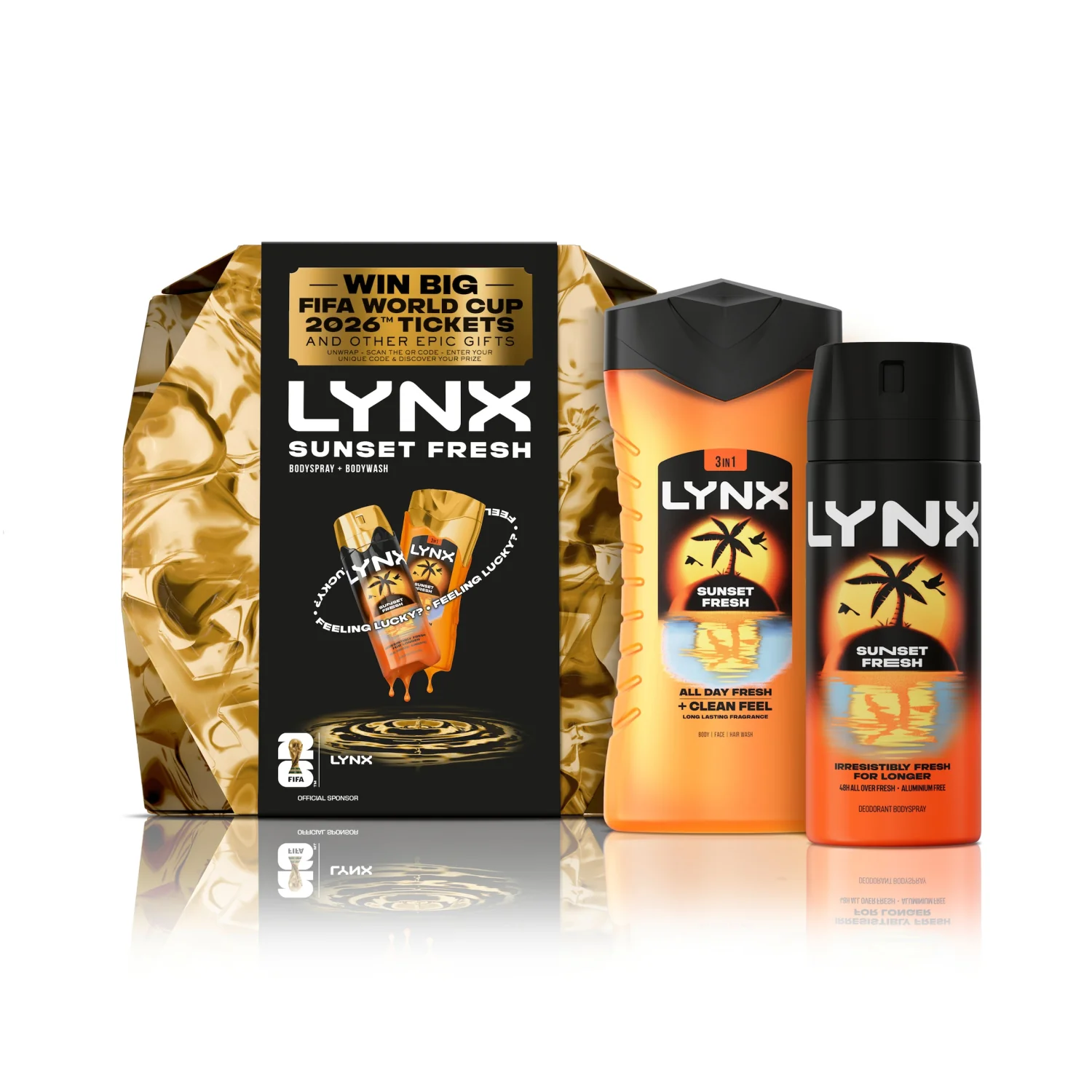 Lynx Sunset Fresh Win Big Duo Gift Set - Image 3