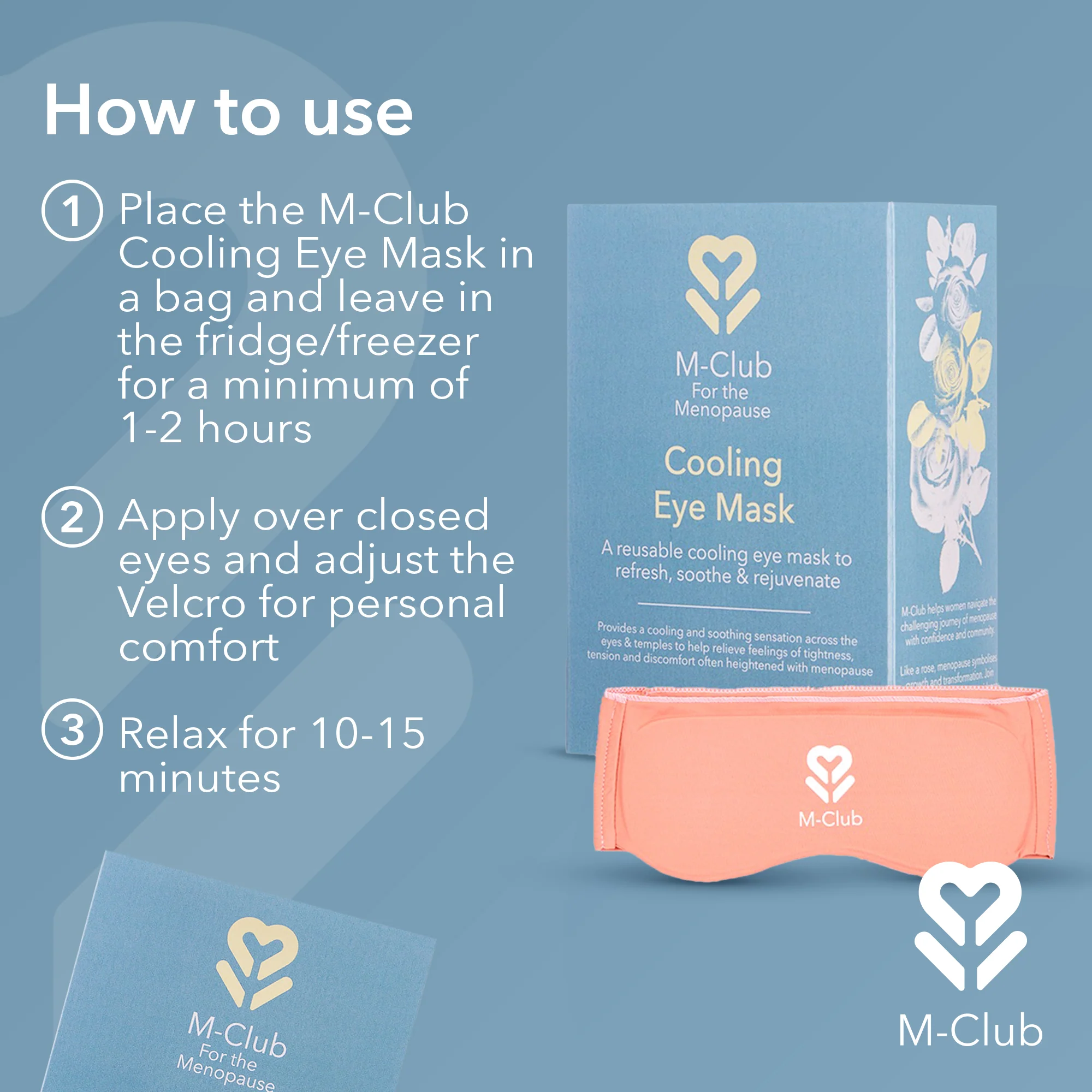 M-Club Cooling Eye Mask - Image 2
