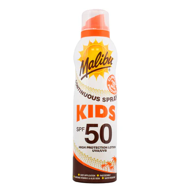 Malibu Kids Continuous Spray Lotion SPF50 175ml