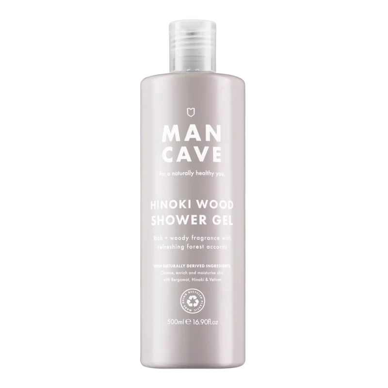 Mancave Hinoki Wood Shower Gel 500ml