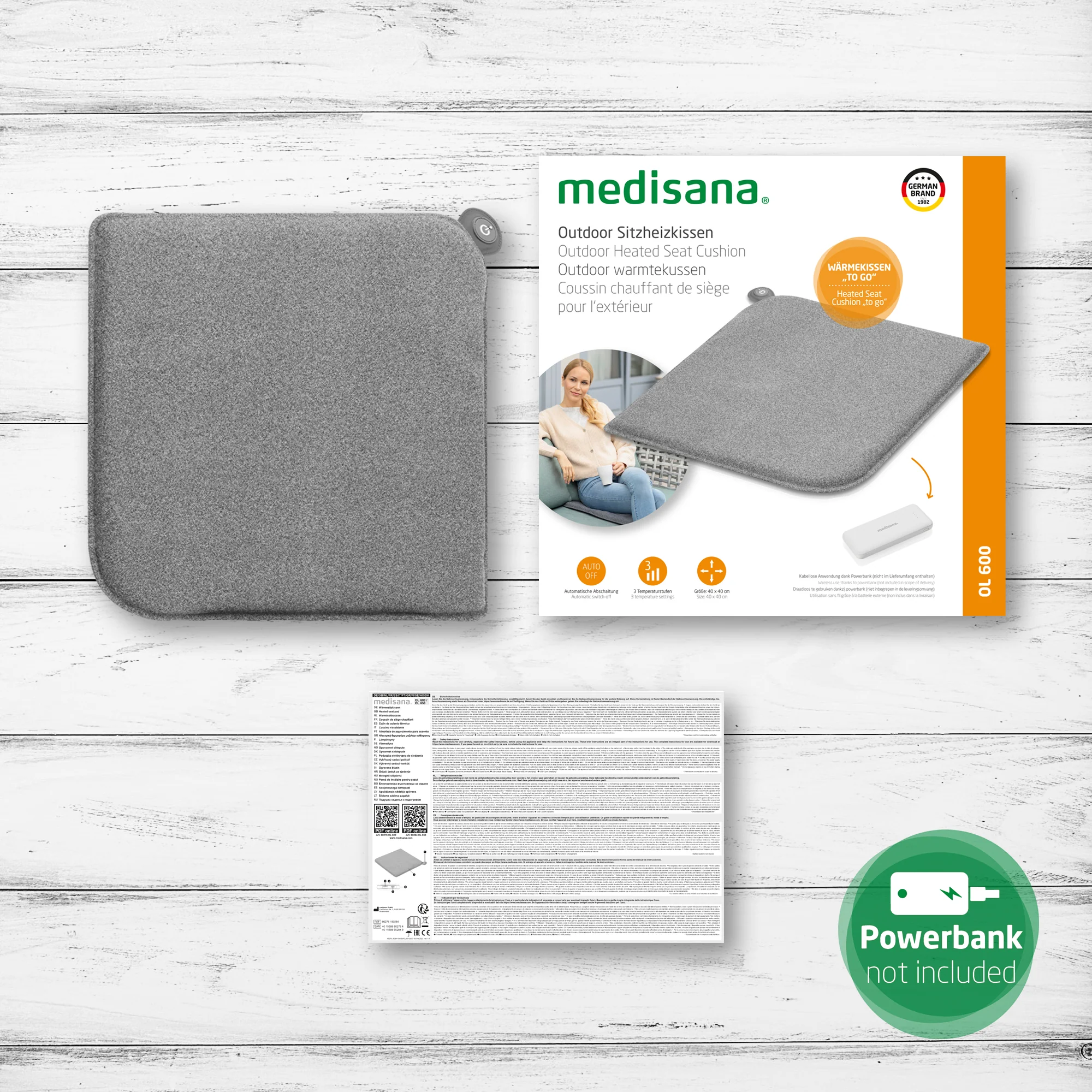 Medisana OL 600 Outdoor Heat Pad - Image 3