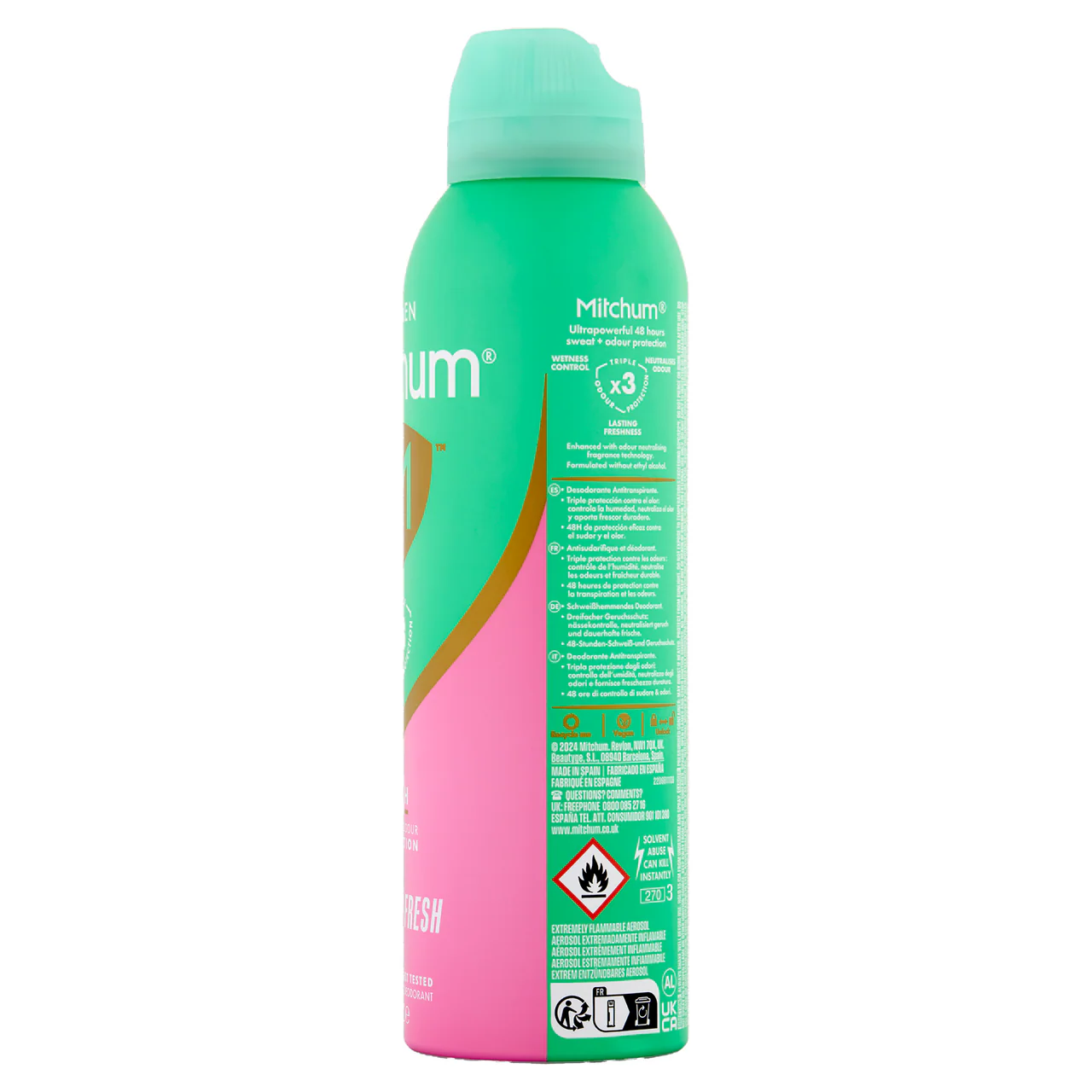 Mitchum Antiperspirant Powder Fresh 200ml - Image 6
