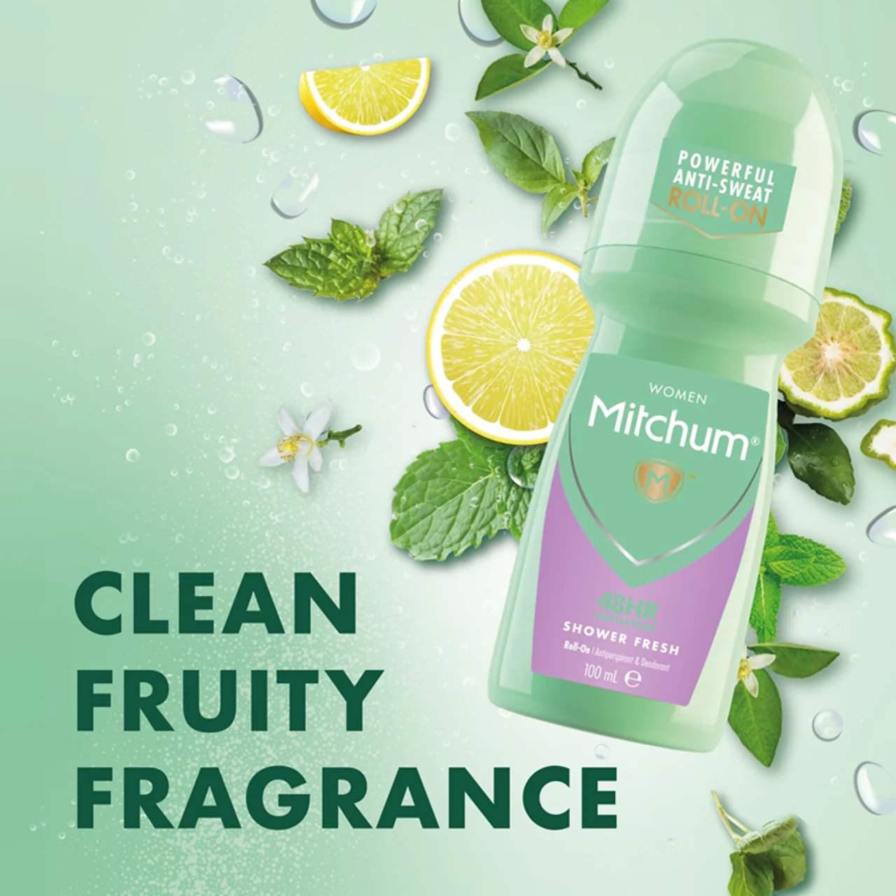 Mitchum Roll On Shower Fresh 100ml - Image 3
