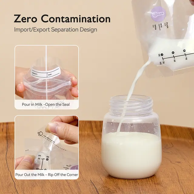 Momcozy Breastmilk Bag 50s - Image 3