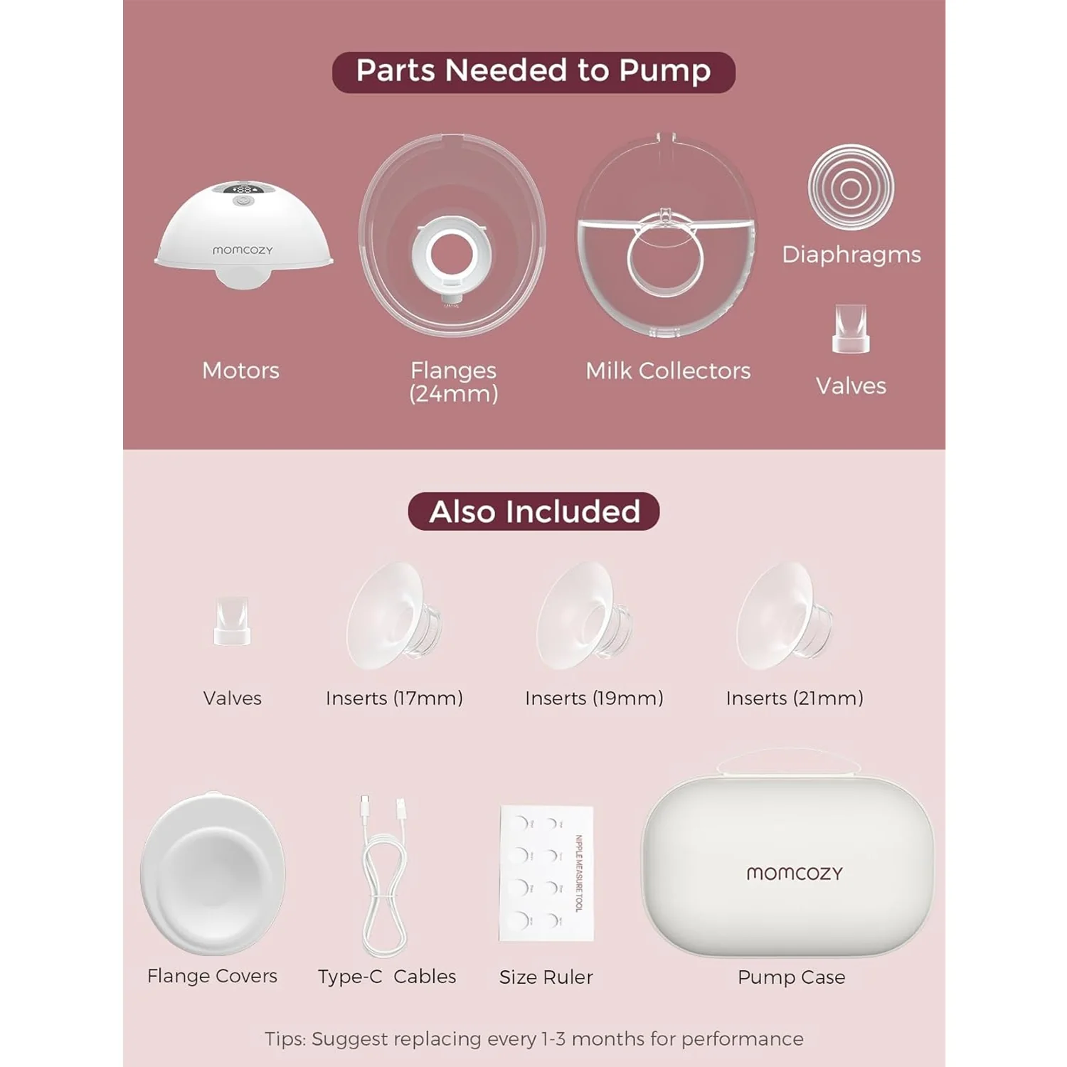 Momcozy M5 Wearable Electric Breast Pump - Image 6