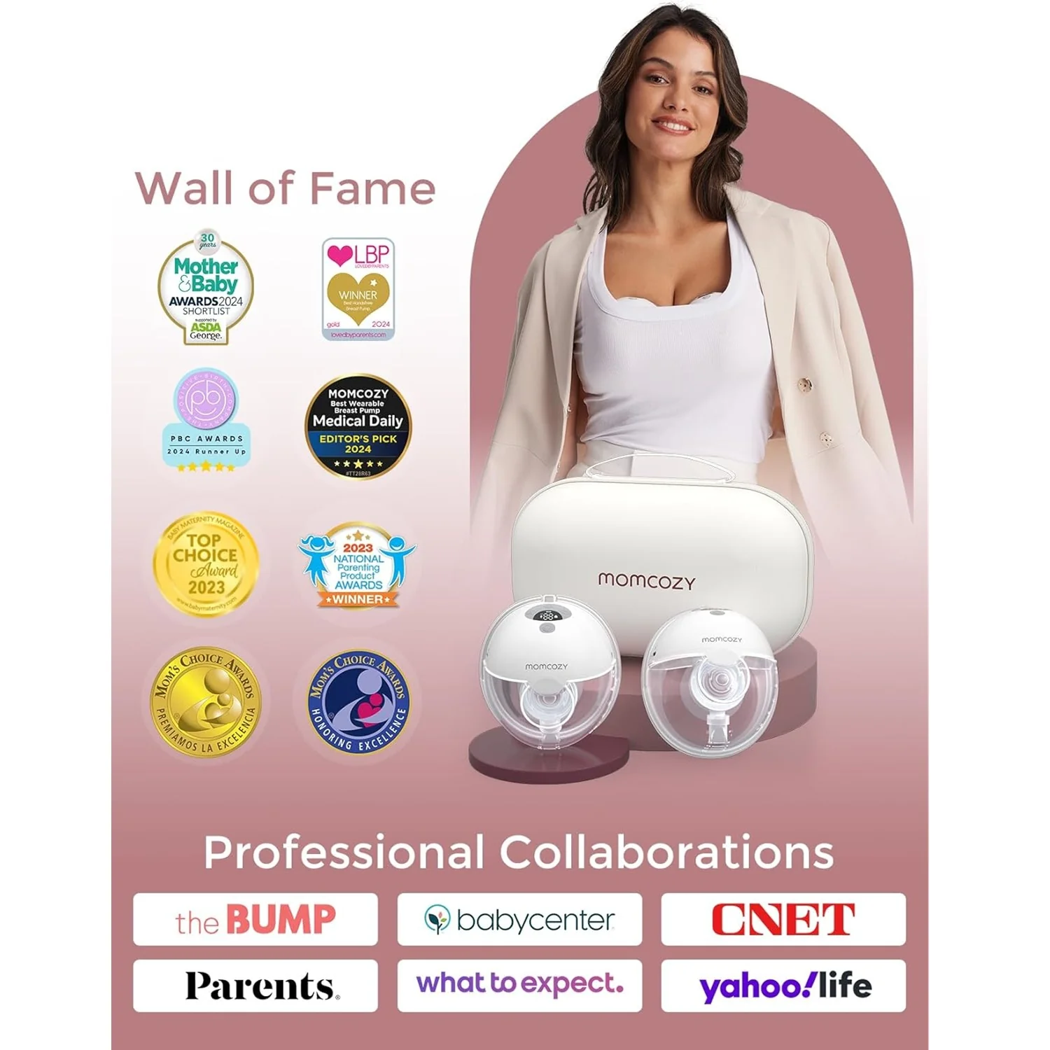 Momcozy M5 Wearable Electric Breast Pump - Image 7