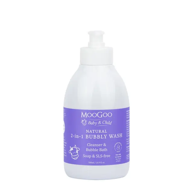 MooGoo 2-in-1 Bubbly Wash