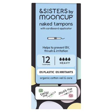 Mooncup Applicator Tampons Super Plus 12 Pack