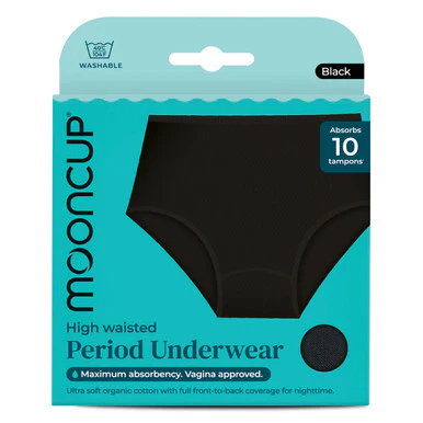 Mooncup Period Underwear High Waist Size 14