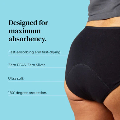 Mooncup Period Underwear High Waist Size 16 - Image 5