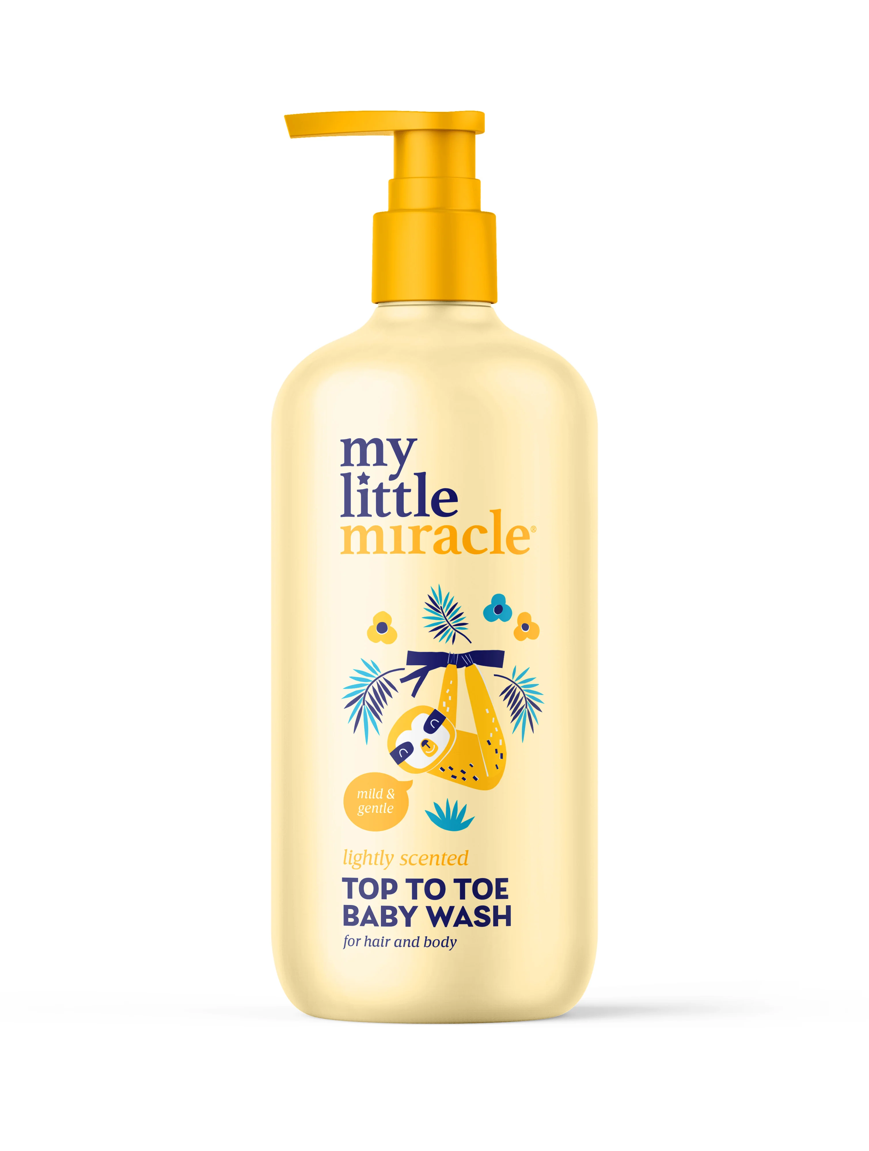 My Little Miracle Baby Wash Top to Toe & Pump 500ml