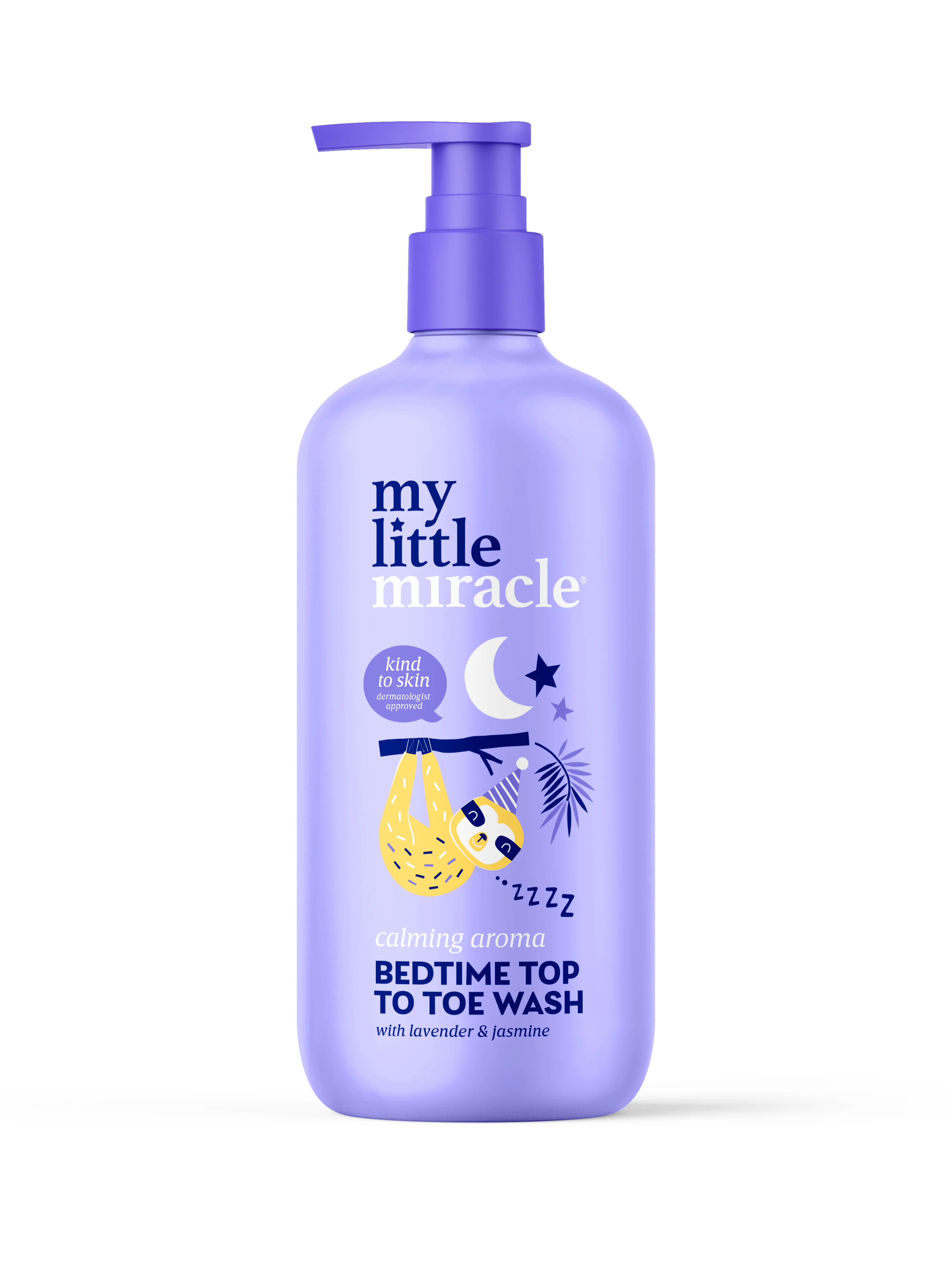 My Little Miracle Bedtime Baby Top to Toe Wash & Pump 500ml