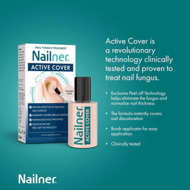 Nailner Active Cover - Nail Fungus Treatment 30ml - Image 2