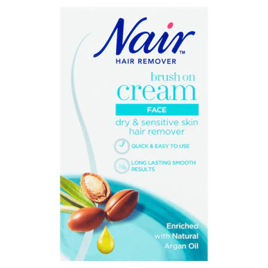 Nair Facial Brush-On Cream 50ml