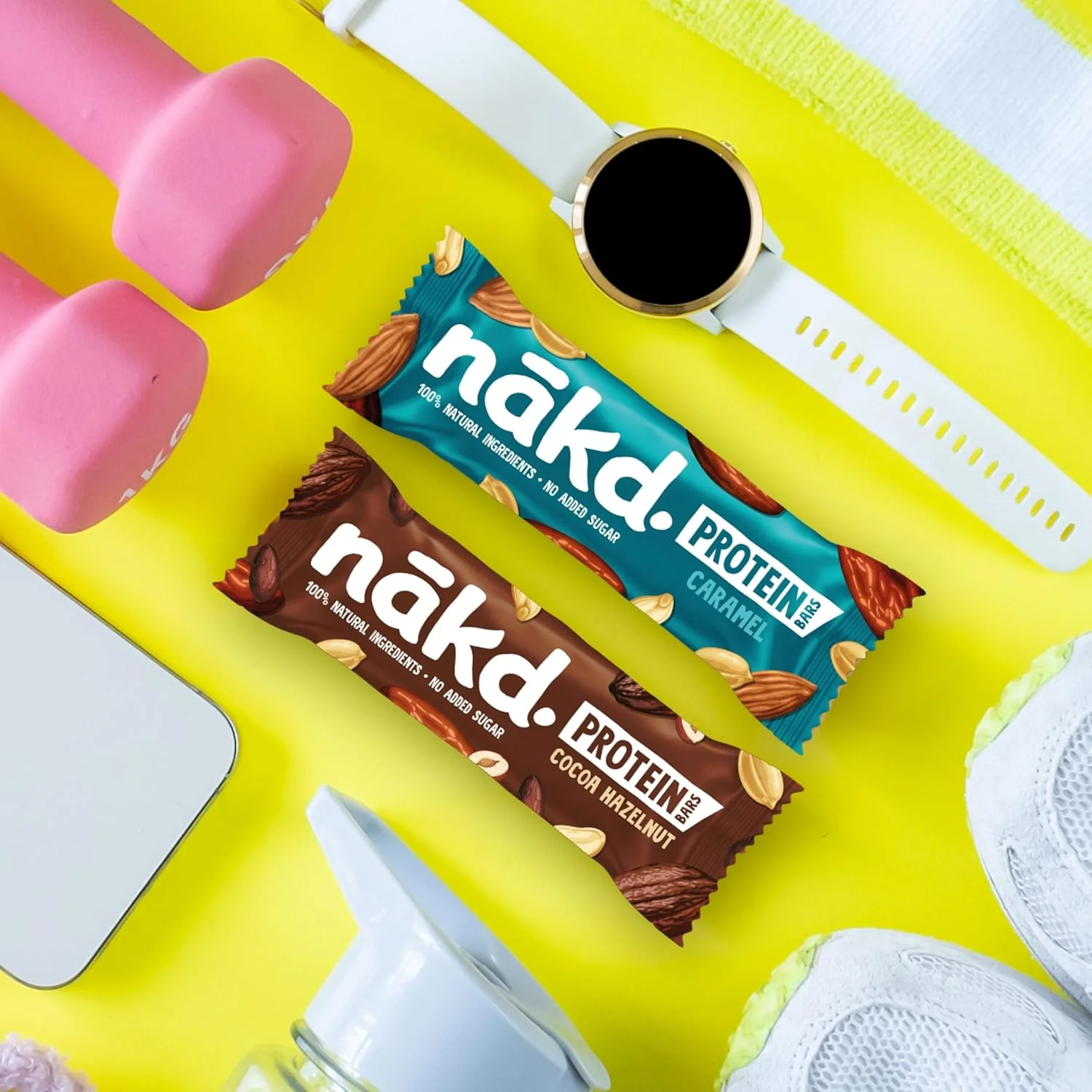 Nakd. Protein Bars Cocoa Hazelnut 16x45g - Image 5