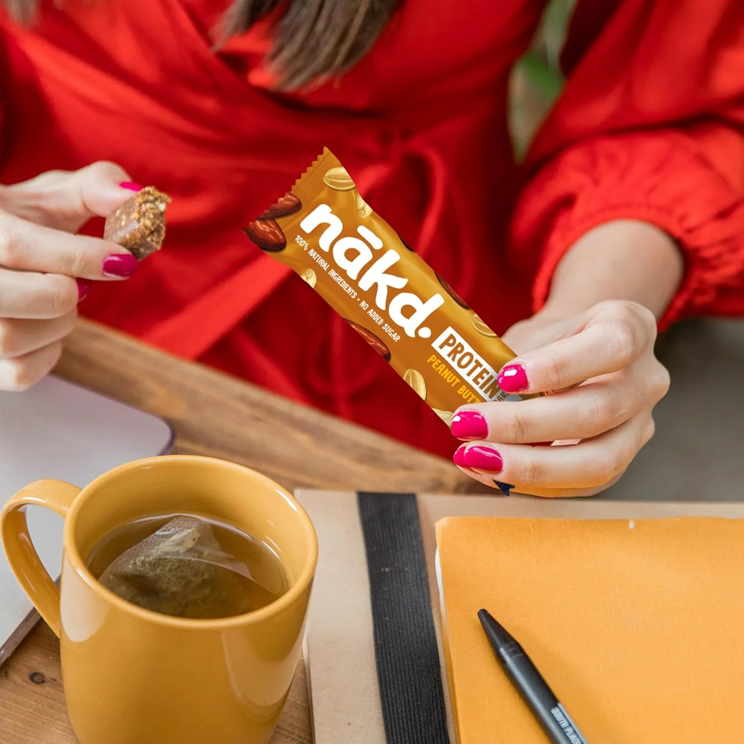 Nakd. Protein Bars Peanut Butter 16x45g - Image 4