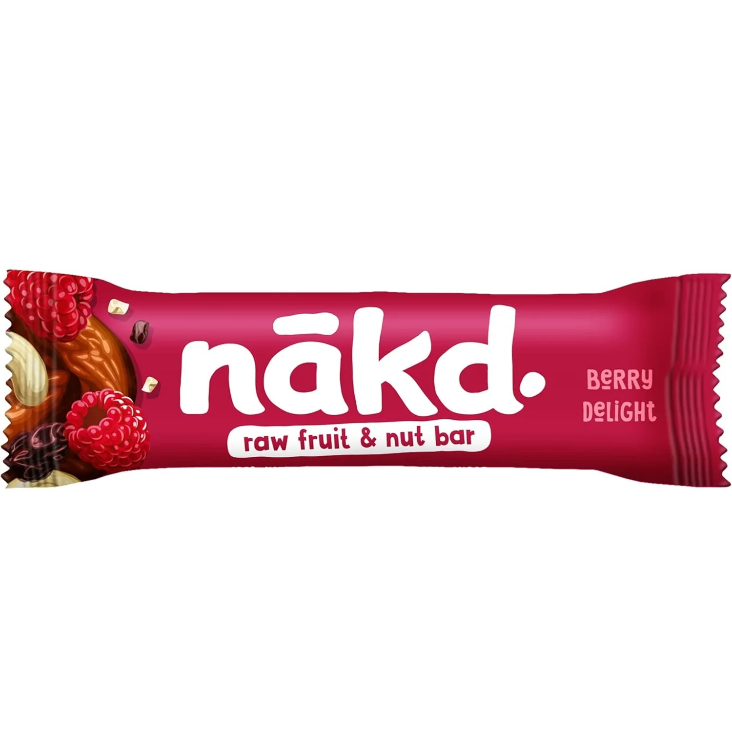 Nakd. Raw Fruit & Nut Bars Berry Delight 18x35g - Image 3