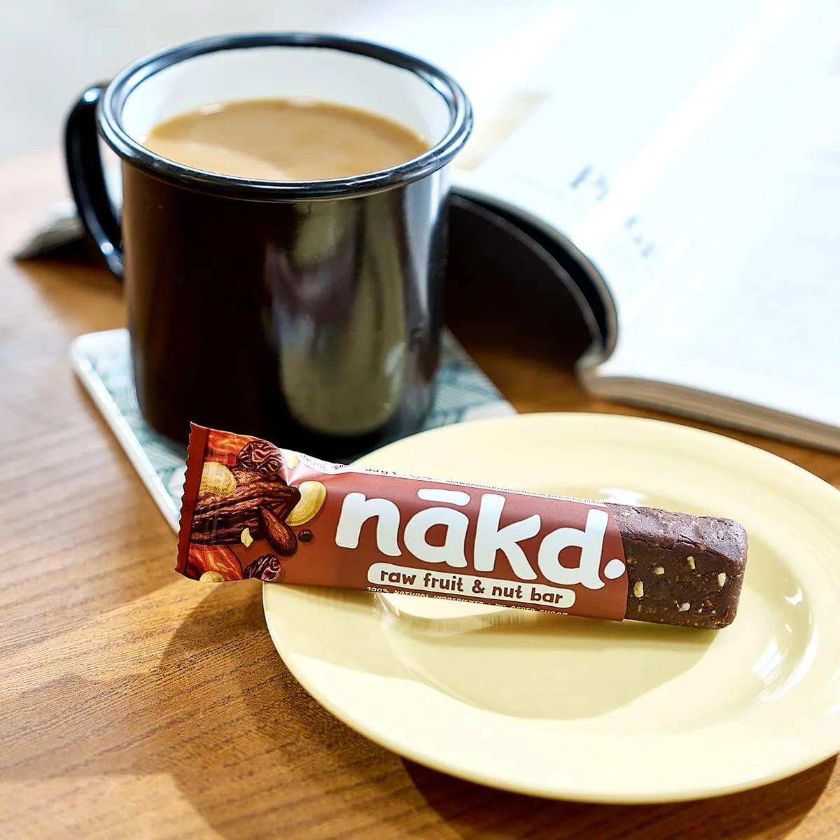 Nakd. Raw Fruit & Nut Bars Cocoa Orange 18x35g - Image 5