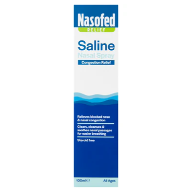 Nasofed Relief Saline Nasal Spray 100ml