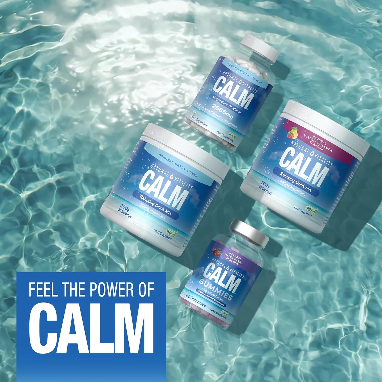 Natural Vitality Calm Kids Magnesium 90mg 60 Vegan Gummies - Image 7