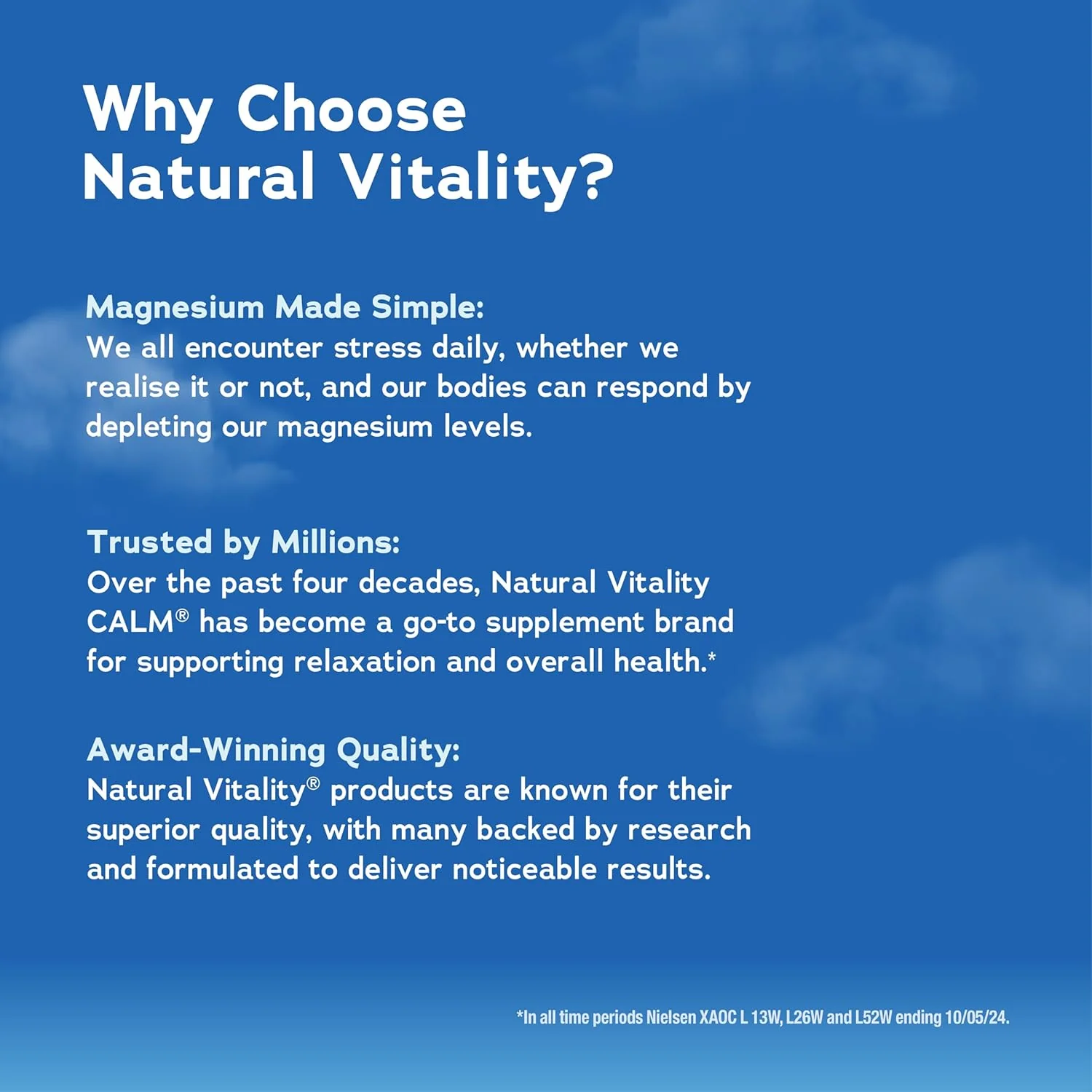 Natural Vitality Calm Magnesium 180mg 60 Vegan Gummies - Image 3