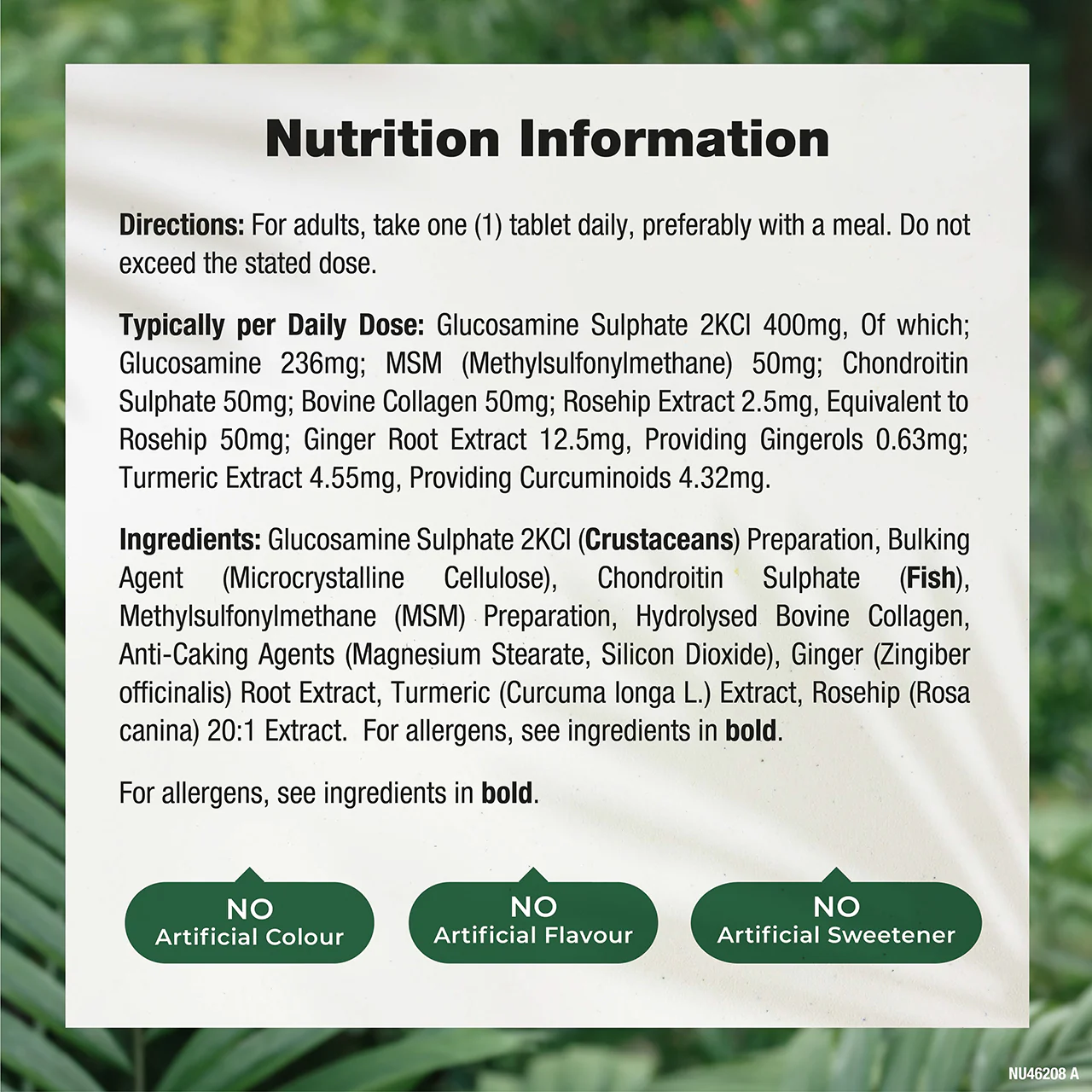 Natur's Truth Glucosamine & Chondroitin Complex - Image 3