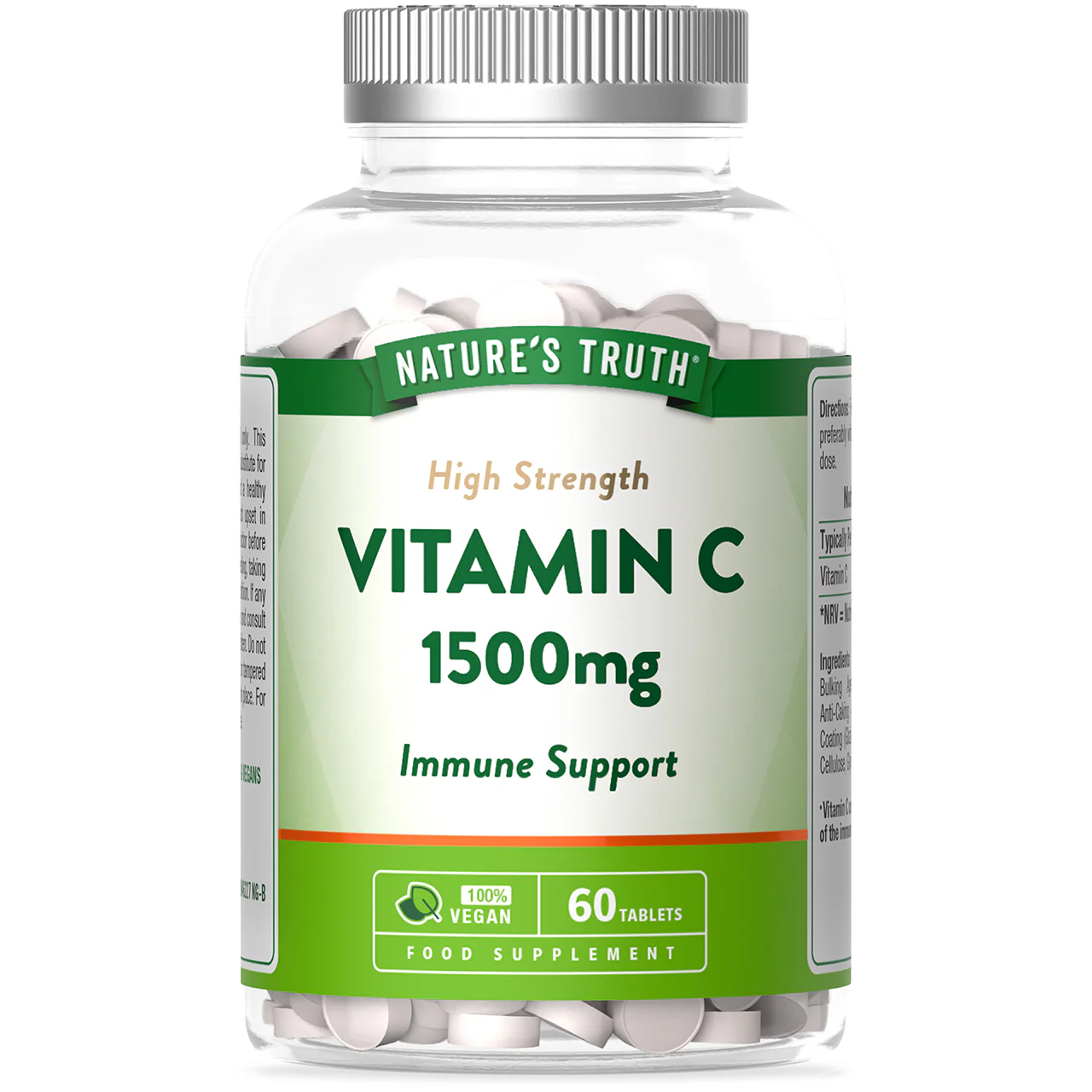 Nature's Truth High Strength Vitamin C 1500mg 60 Tablets