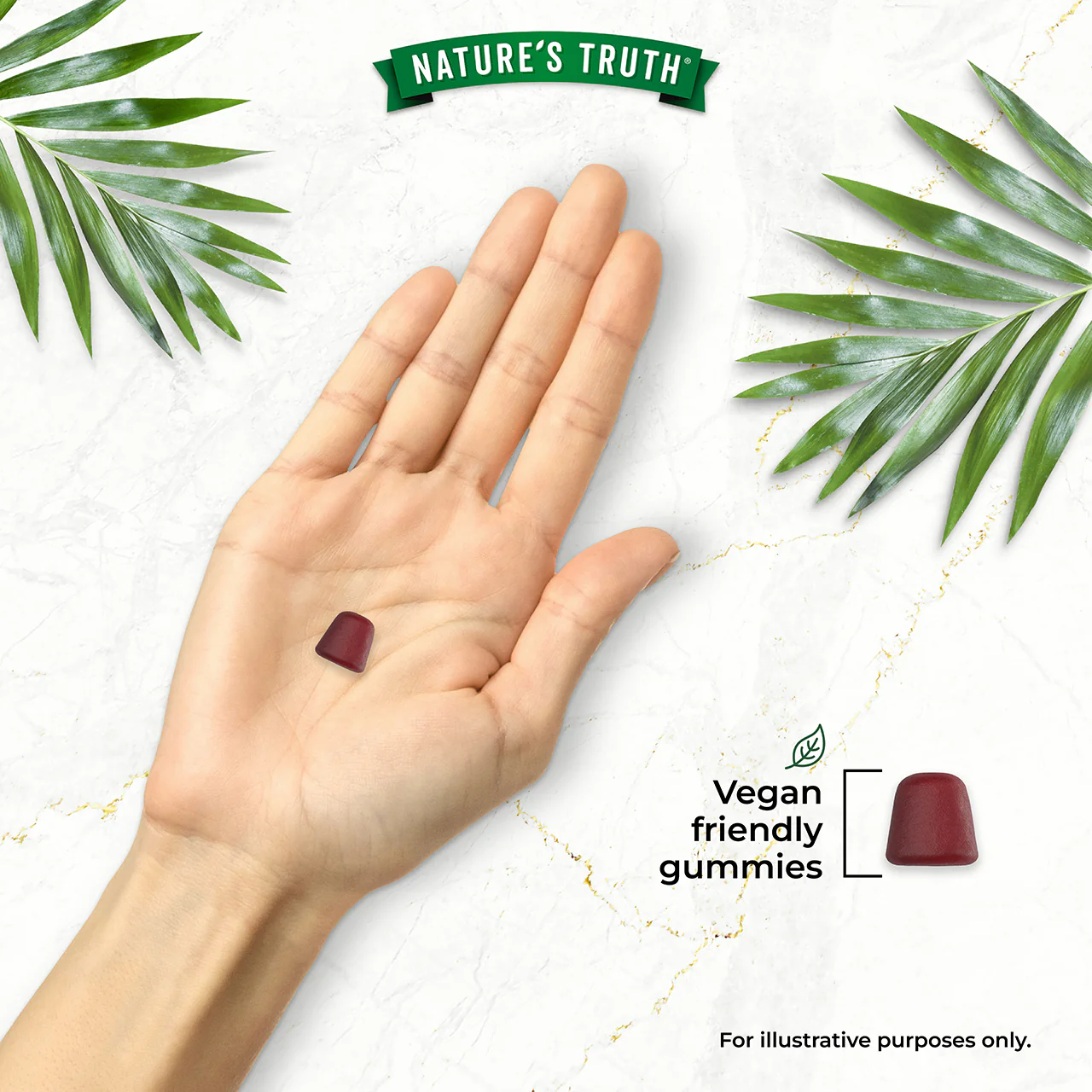 Nature's Truth Cherry Flavour Iron Gummies 14mg 60 Pack - Image 5