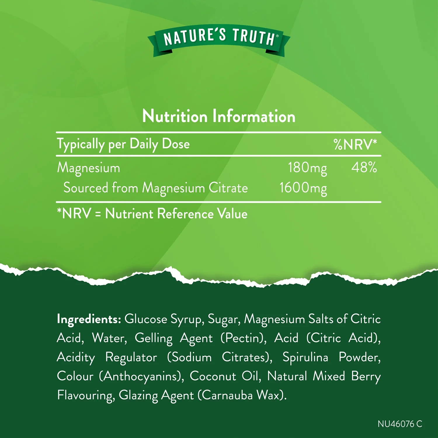 Nature's Truth Magnesium 60 Gummies - Image 6