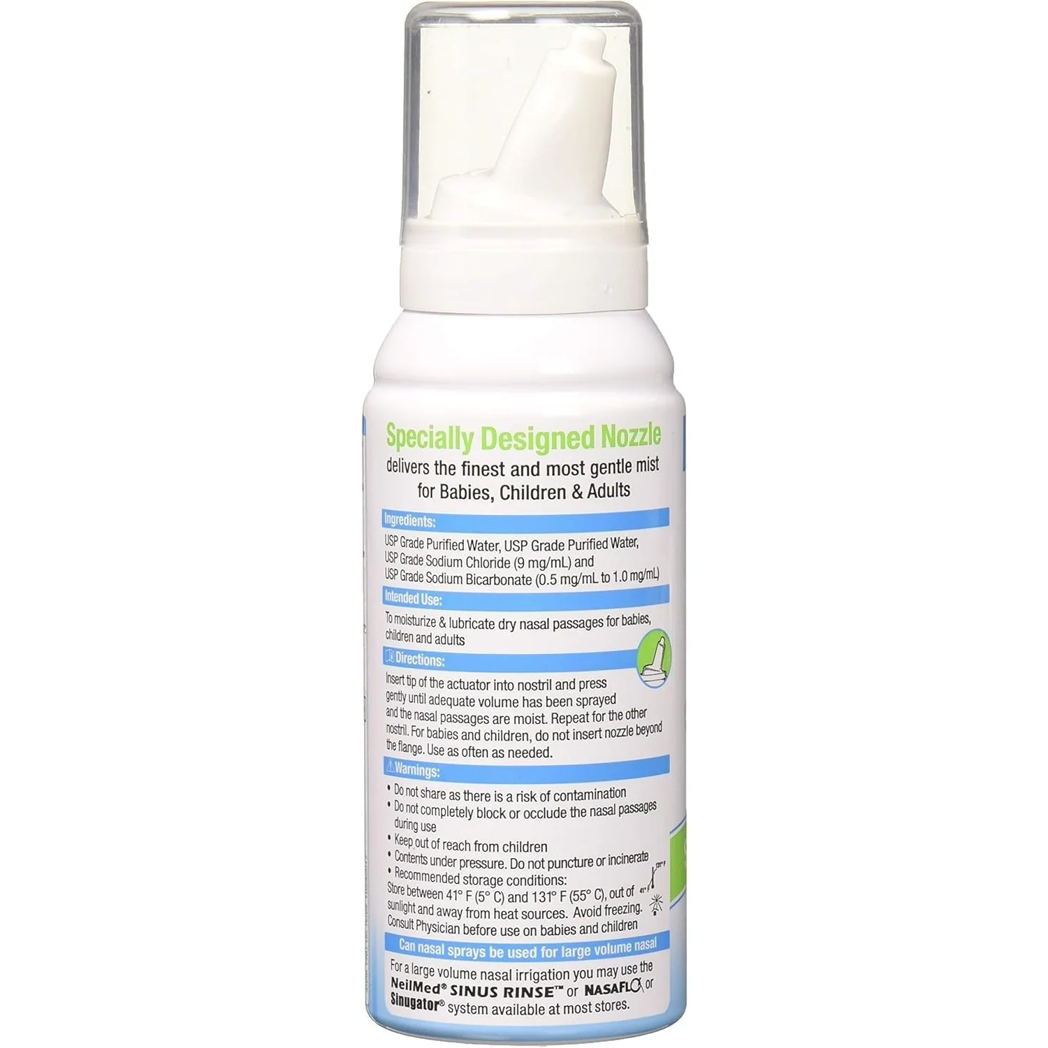 Neilmed Pediamist Isotonic Kids Saline Nasal Spray 75ml - Image 3