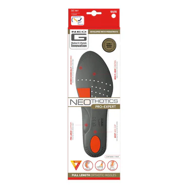 Neo G NeoThotics Pro-Expert Full Length Orthotic Insoles - Small