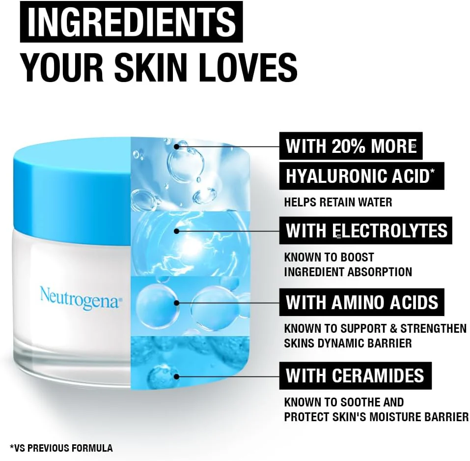 Neutrogena Hydroboost Gel Cream 50ml - Image 4