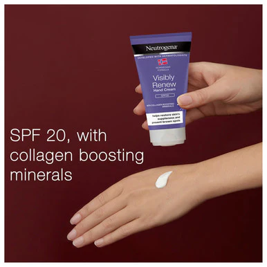 Neutrogena Norwegian Formula Visibly Renew Hand Cream SPF20 75ml - Image 3