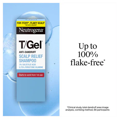 Neutrogena T/Gel Anti-Dandruff Scalp Relief Shampoo 250ml - Image 2