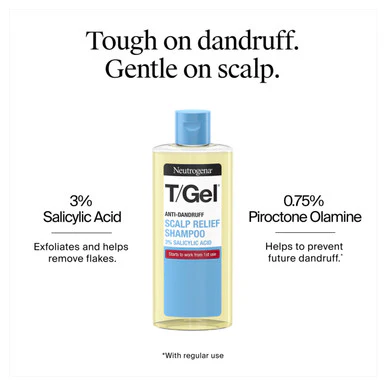 Neutrogena T/Gel Anti-Dandruff Scalp Relief Shampoo 250ml - Image 5