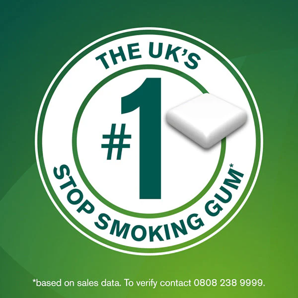 Nicorette Icy White 2mg Nicotine Gum - Image 4