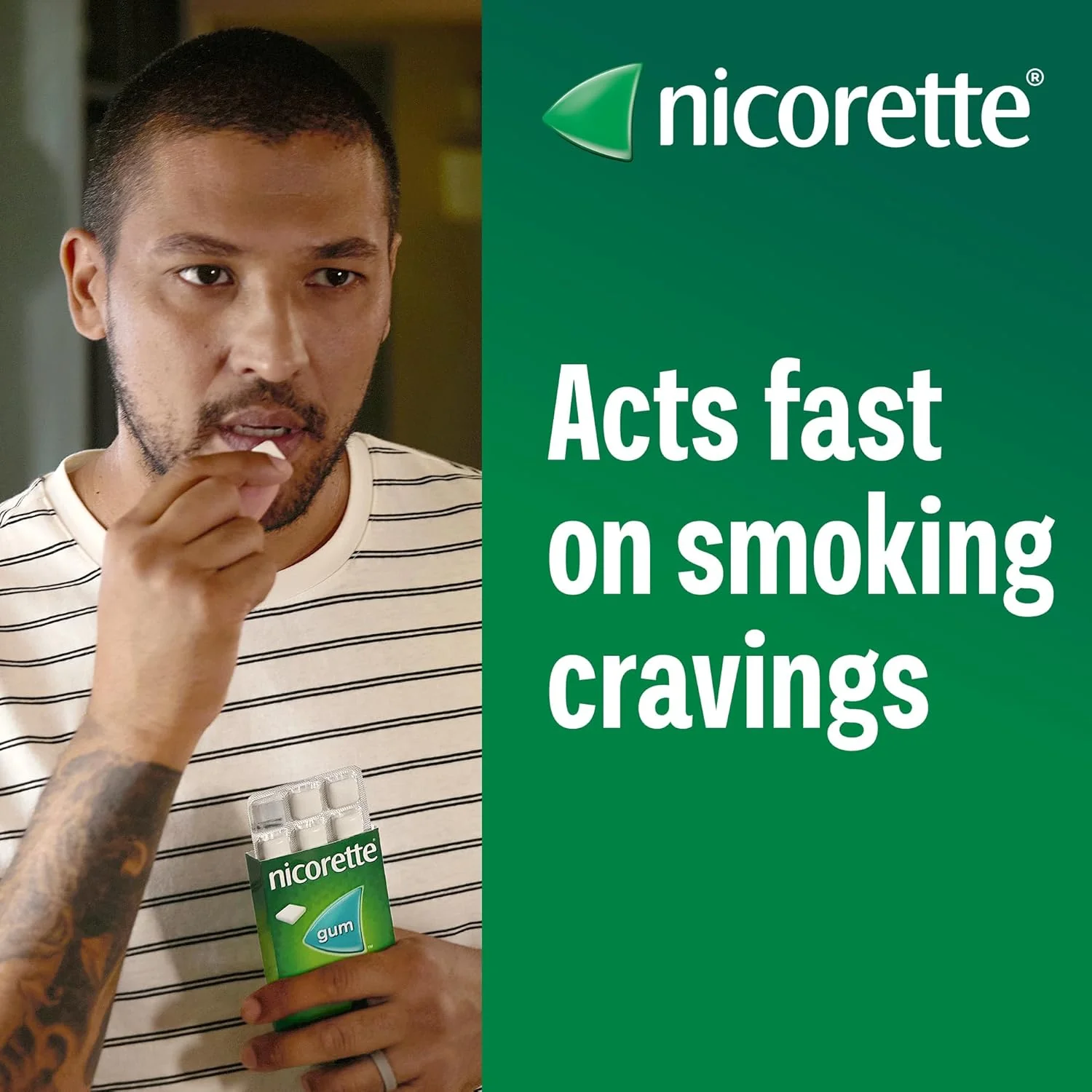 Nicorette Icy White Gum 2mg 105 Pieces - Image 2