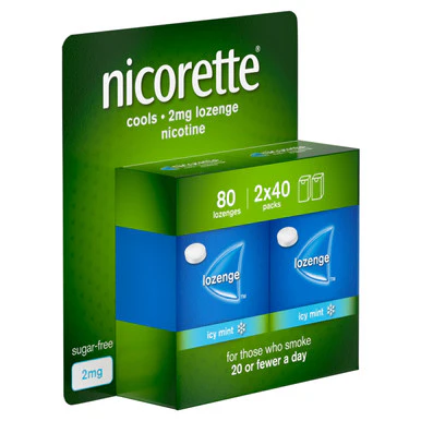 Nicorette Mint Lozenge 2mg 80 Pack - Image 5